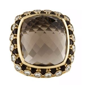 MISAHARA 18K YELLOW GOLD COCKTAIL RING